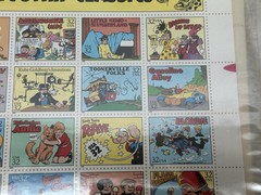 US SCOTT 3000 COMIC STRIP CLASSICS SHEET (PANE) OF 20 STAMPS 32 CENTS FACE MNH