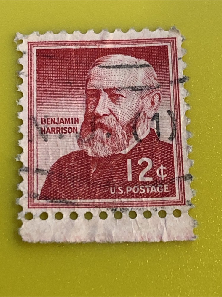 Scott # 1045 12 Cent Benjamin Harrison U.S. Postage Stamp
