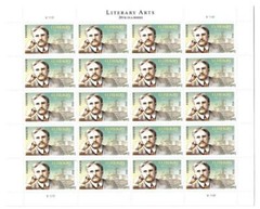 US SCOTT 4705 PANE OF 20 O’HENRY LITERARY ARTS STAMPS FOREVER MNH