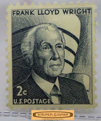 USA Postage Frank Lloyd Wright 2 Cents Stamp – #S42004NQ