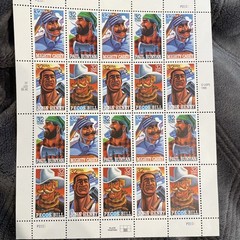 FOLK HEROES And TV Early Memories US Collectible Postage Stamps