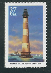 Scott #3789…37 Cent…Southeastern Lighthouses…S. Carolina…2 Stamps