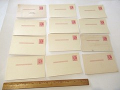 Lot Over 100 Vtg US Preprinted Postage Postal Cards Postcards 1 – 21 cents