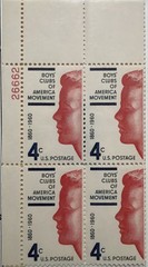 US STAMPS 1960 Boys Club Of America Block #1163 MNH (3757