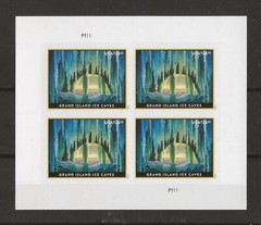 US – GRAND ISLAND ICE CAVES – EXPRESS MAIL – 2 SHEETS – FACE VALUE (210.80)