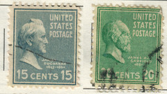 USA – 1938 -1939 Presidential issue #6