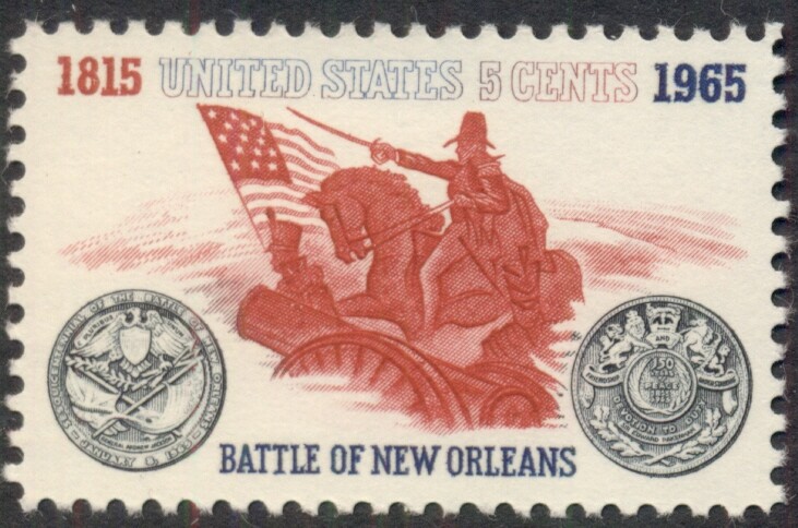 #1261 5¢ BATTLE OF NEW ORLEANS, LOT OF 400 MINT STAMPS, SPICE UP YOUR MAILINGS!