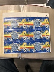 Scott # 1912 – 1919 18 Cent Space Achievement Mem Mint Sheet U.S. Postage Stamp