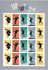 US SCOTT 5609 – 5613 TAP DANCE PANE (SHEET) OF 20 STAMPS FOREVER MNH