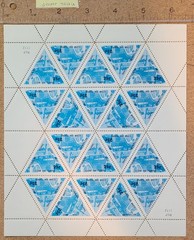 USA – 1967 25c Rattlesnake Island Local Post (MNH) Full PERF. Sheet – Boats@Dock