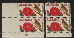 Bundle of US Postage Stamps Nevada Alabama Florida New Mexico Louisiana Arizona