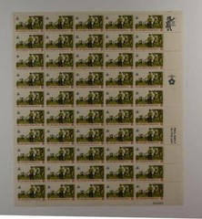 US SCOTT 1479 PANE OF 50 RISE OF INDEPENDENCE DRUMMER STAMPS 8 CENT FACE MNH