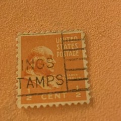 Vintage 1/2 Cent Postage Stamp Featuring Benjamin Franklin 1938 VF
