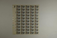 US SCOTT C100 PANE OF 50 GLENN CURTISS US AIR MAIL STAMPS 35 CENT FACE MNH