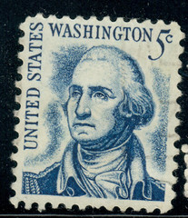 USA – 1966 – Prominent Americans – George Washington – 5¢ – #3236