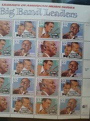 LOUIS ARMSTRONG 32¢ US Postage Stamps, USA , Gospel Singers, Jazz Musicians etc