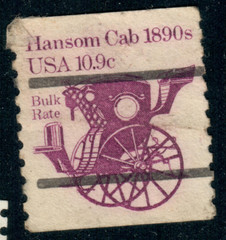 USA – 1981 – Transportation Issue – Coil – Hansom Cab 1890s – 10.9¢ – #3660