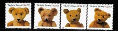 USA SC # 3653-3656 Teddy Bears . MNH