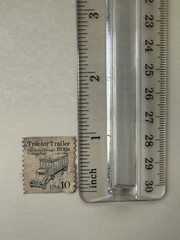 USA – 1991 – Transportation – Tractor Trailor – 10¢ – #11
