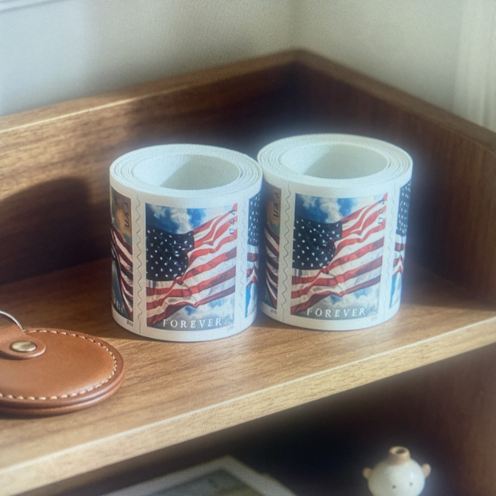 2024 U.S. American Flag Forever Postage Stamp Roll 100 PCS Mint Never Hinged MNH