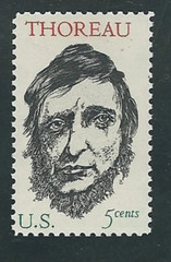 USA 1967 – HENRY DAVID THOREAU, Writer, 5 Cents Issue – MNH Stamp – Sc. #1327
