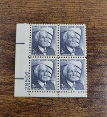 USPS Frank Lloyd Wright American Architect 2 Cent Stamps
