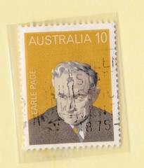 Australia Vintage Postage Stamp Earle Page 10