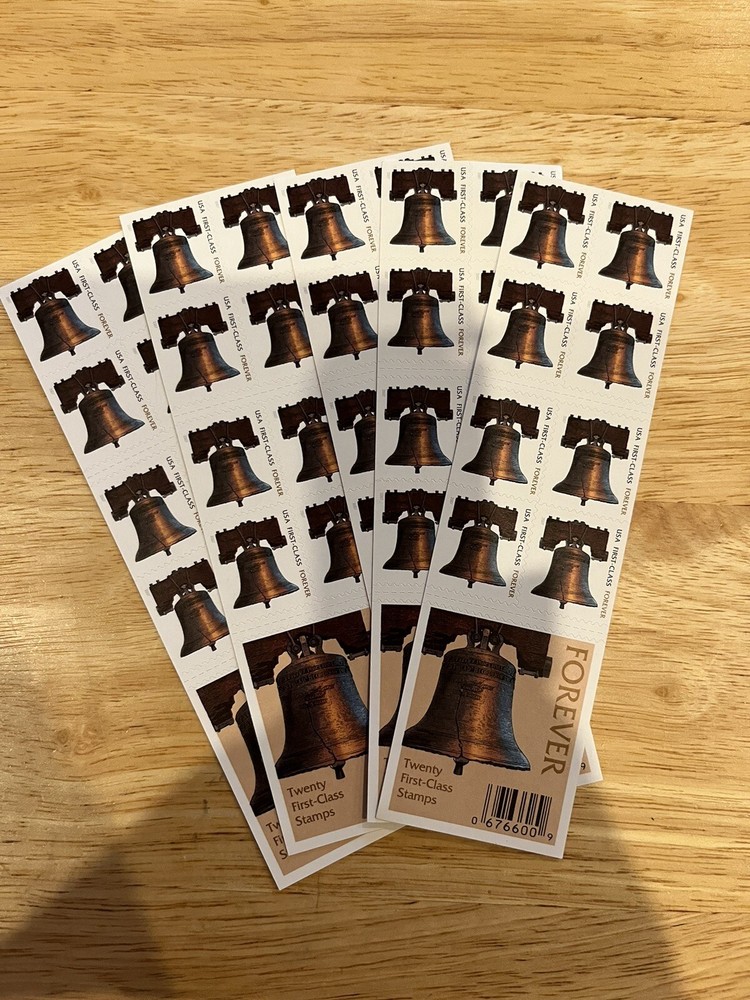 USPS Liberty Bell 2007 Booklet of 20 Forever Stamps MNH P11111