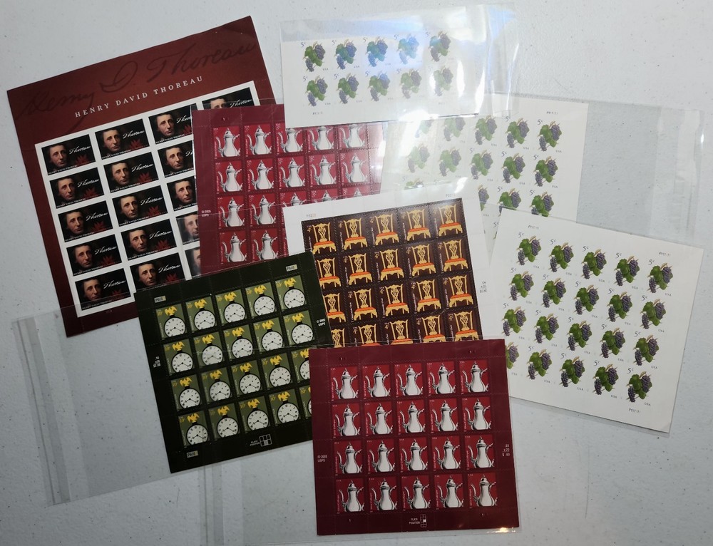 Assorted Stamps and Value