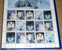 USPS Sealed Sheet of 15 Arctic Animals 33¢ Stamps USA Scott 3572-76 MNH