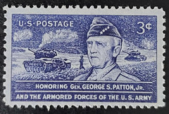 USA 1953 – General Patton & the Armored Forces of the U.S. Army – Scott #1026