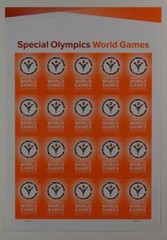 US SCOTT 4986 PANE OF 20 SPECIAL OLYMPICS WORLD GAMES STAMPS FOREVER MNH