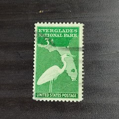 1947: 3 Cents, Everglades National Park, Scott #952 – Vintage USA Stamp