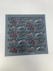 2 US American Motorcycles Full Sheets 20 stamps 39¢ Scott #4085, MNH, FV $7.80