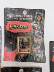 Vintage United States Postal Service Stamps Classic Monsters Series Lot 4 LV29