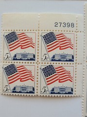 Old Glory Postage Stamps Lot of 16 US Flag Sc#1094 #1132 #1622 #1208 MNH OG