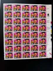 1992 Elvis Presley 29-cent postage stamps full sheet 22222