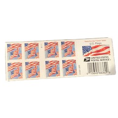 Stamps Mint US Flags Booklet Pane of 20 Forever Stamps Scott# 5659a stamp