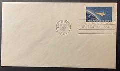 Project Mercury plain envelope 1962 US Postage 4c Project Mercury