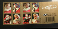 SPARKLING HOLIDAYS 20 count USA Forever stamps-NEVER USED