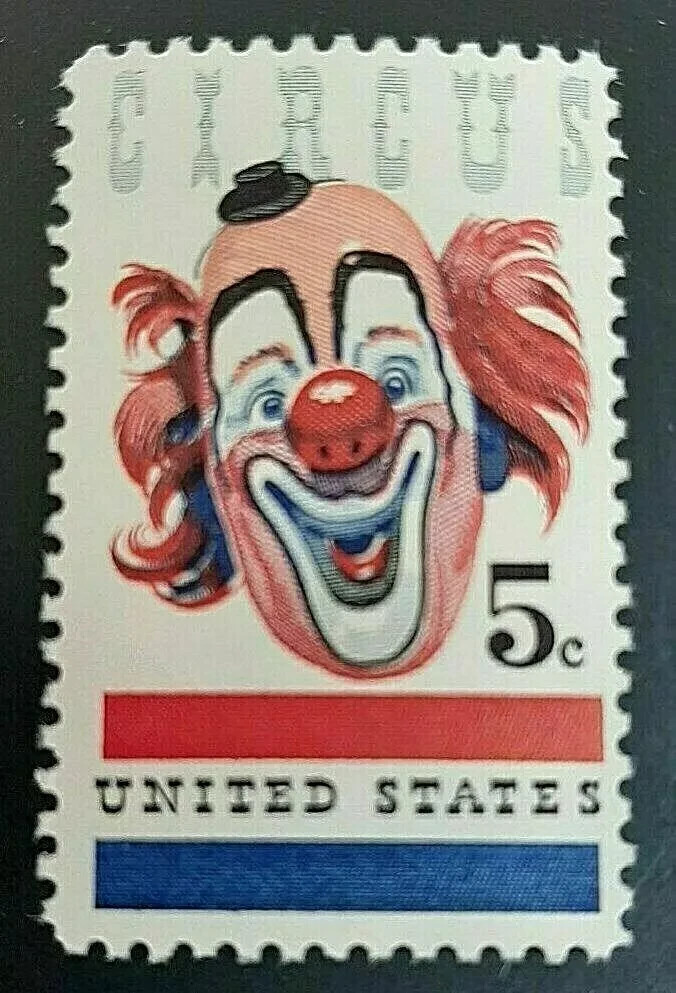 USA 1966 – AMERICAN CIRCUS – MNH Collectible Very Beautiful Stamp—Scott #1309