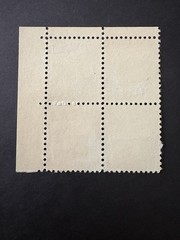 US Eagle A & B Rate Stamp Plate Blocks Lot of 2 MNH Vintage