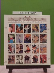 Scott # 3502 American Illustrators – USPS Postage Stamps