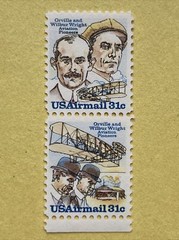 Orville and Wilbur Wright Aviation Pioneers 31c US Airmails