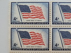 Old Glory Postage Stamps Lot of 16 US Flag Sc#1094 #1132 #1622 #1208 MNH OG