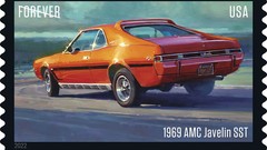 USPS Pony Cars Ford Mustang Forever Stamps – Sheet of 20 First Class Forever Sta