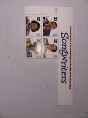 US Stamps SONGWRITERS, Legends of American Music Series 1995, MNH, #3100-3103