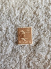 Martha Washington US postage stamp 1.5 1-1/2 one and a half cents