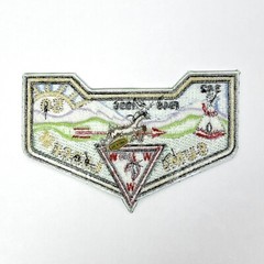 Sumi Lodge #342 1946-1996 Flap Patch 50th Year BSA Boy Scouts OA ▪ Embroidered