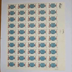 Stamp US Postage 5c 5 Cent Sheet OF 50 Stamps General Federation Of Women’s Club
